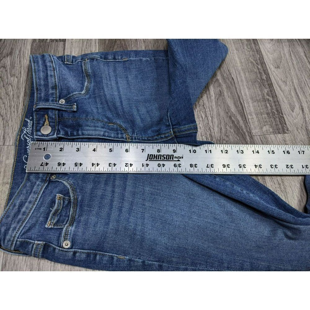 Universal Thread Size 0 / 25 R High Rise Distressed Denim Jeans Jeggings - Picture 10 of 11